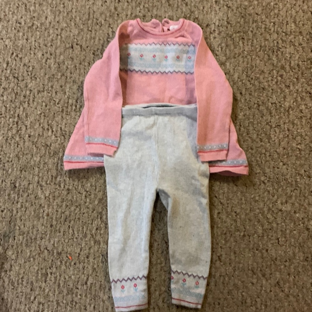 18-24 months shirt and matching top Angel Dear
